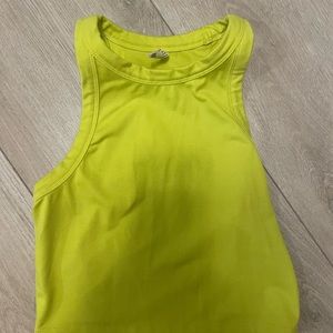 Two workout shirts one small and one medium